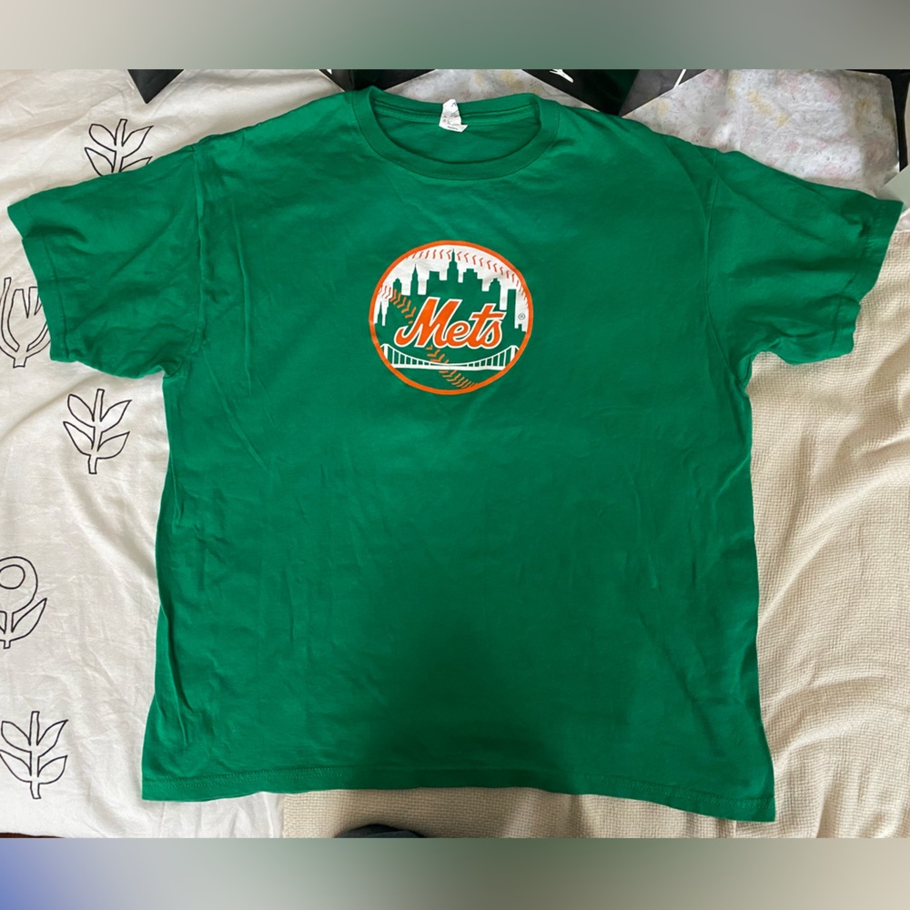 Green New York Mets Promo Shirt